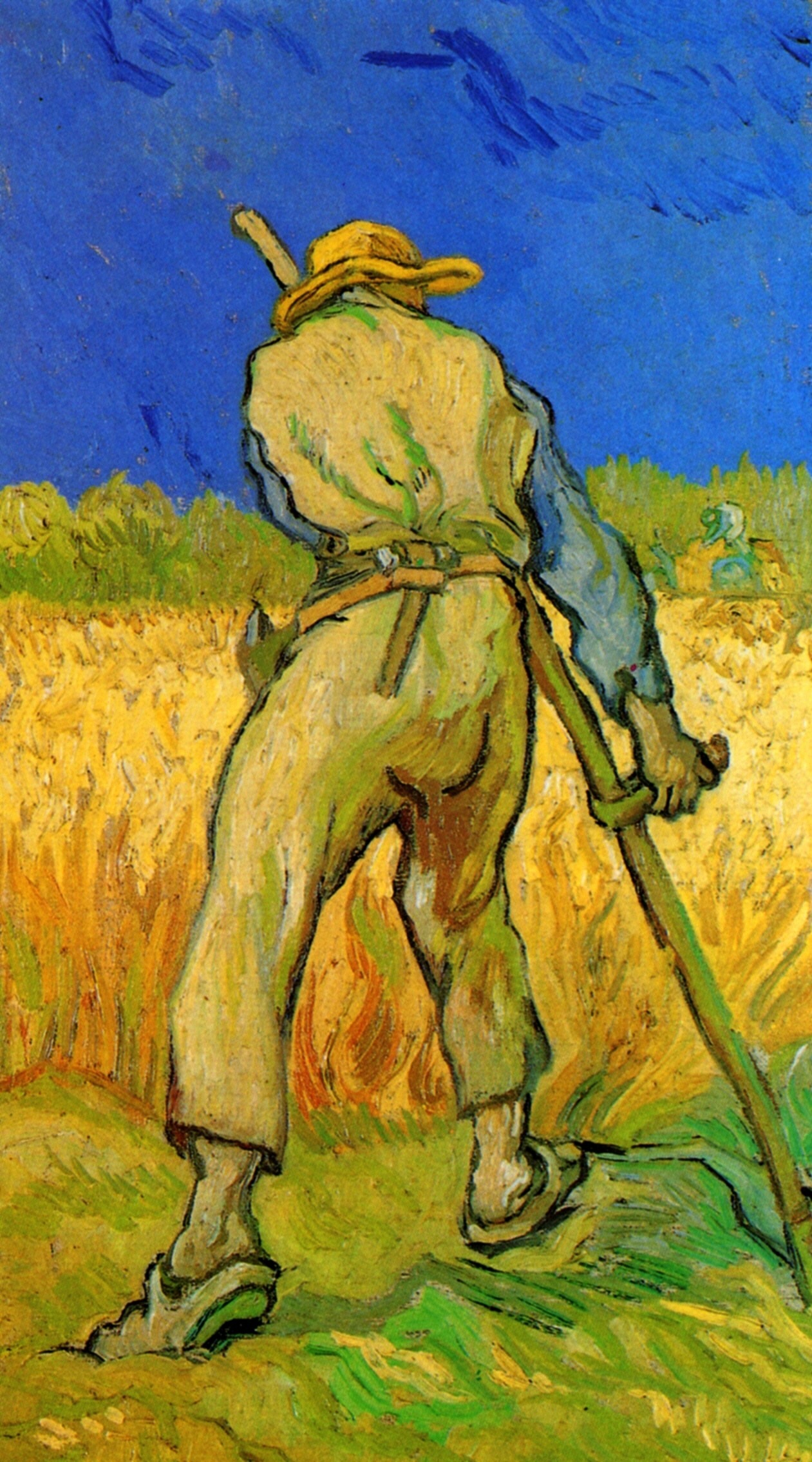 The Reaper after  Jean-Francois Millet 1889